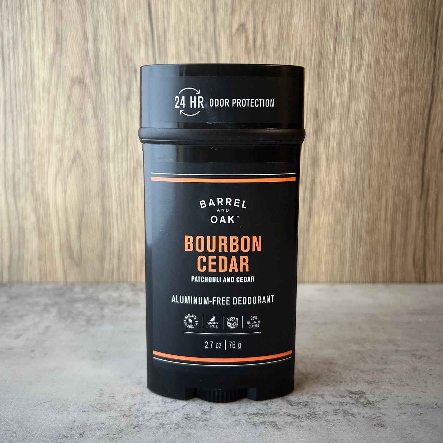 Barrel and Oak Bourbon Cedar Deodorant 