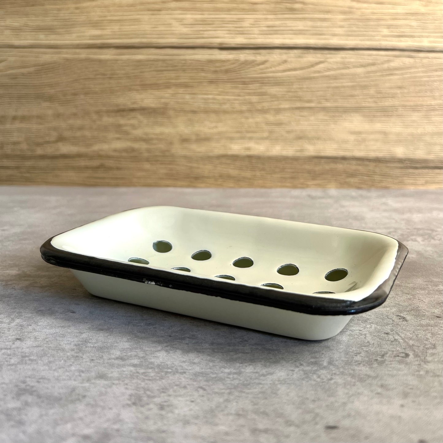 Enameled Soap Dish