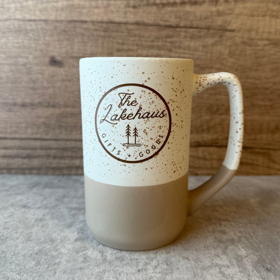 Lakehaus Mug Cream Speckled