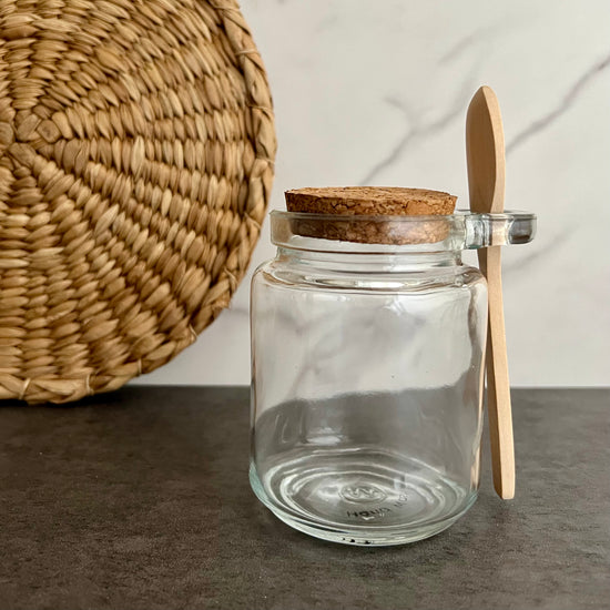 Spice Jar with Cork Lid