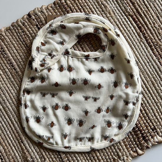 Cotton Bee Bib