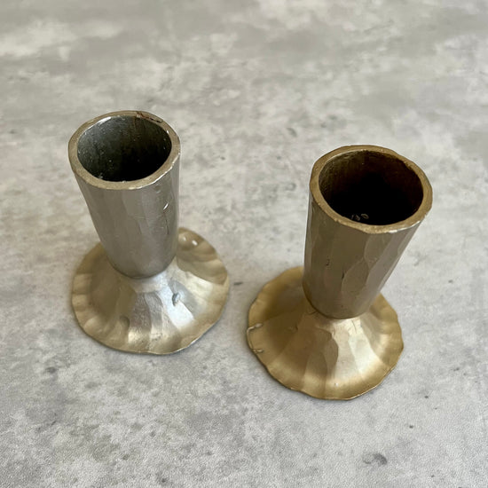 Small Metal Taper Candle Holder