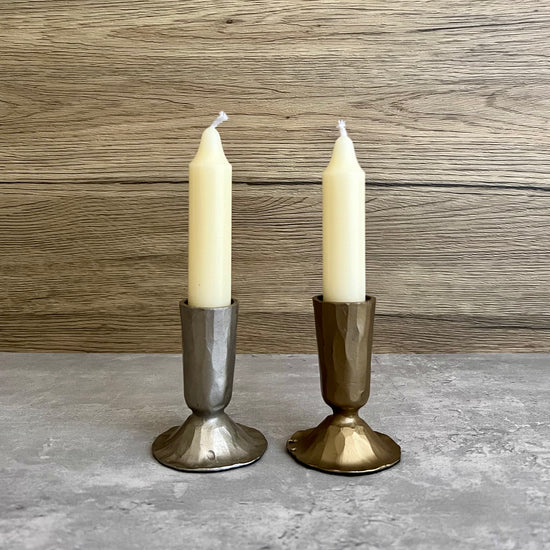 Small Metal Taper Candle Holder