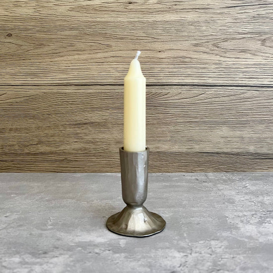 Small Metal Taper Candle Holder