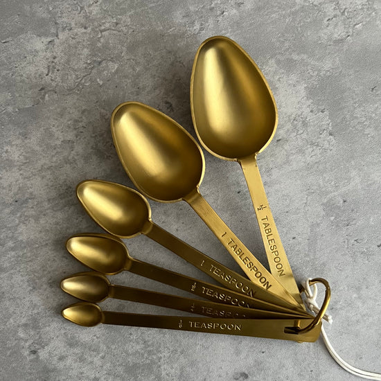 Gold Measuring Spoons