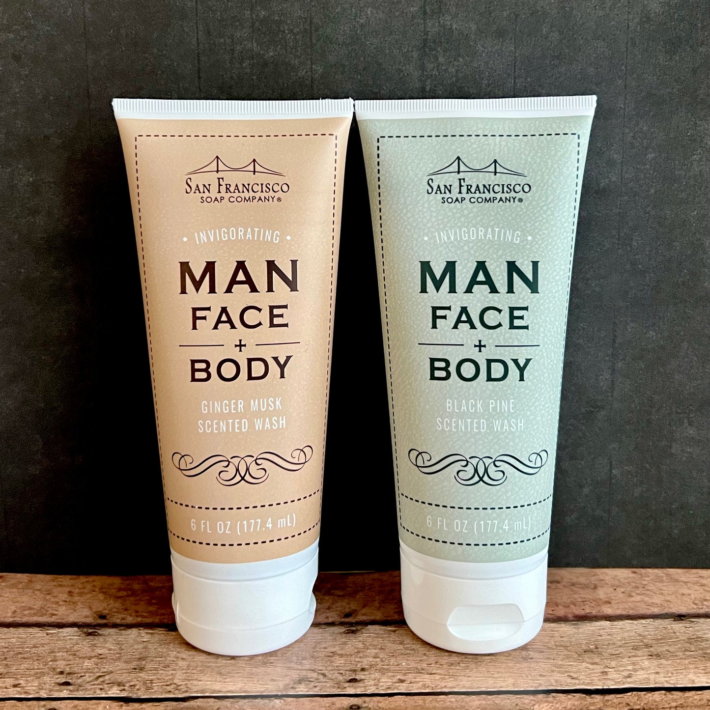 Invigorating Man Face and Body Wash