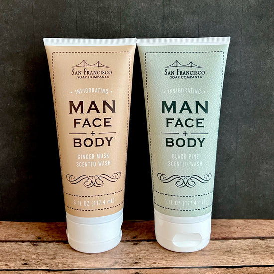 Invigorating Man Face and Body Wash