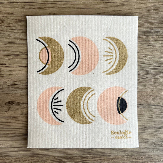 Moonrise Swedish Dishcloth