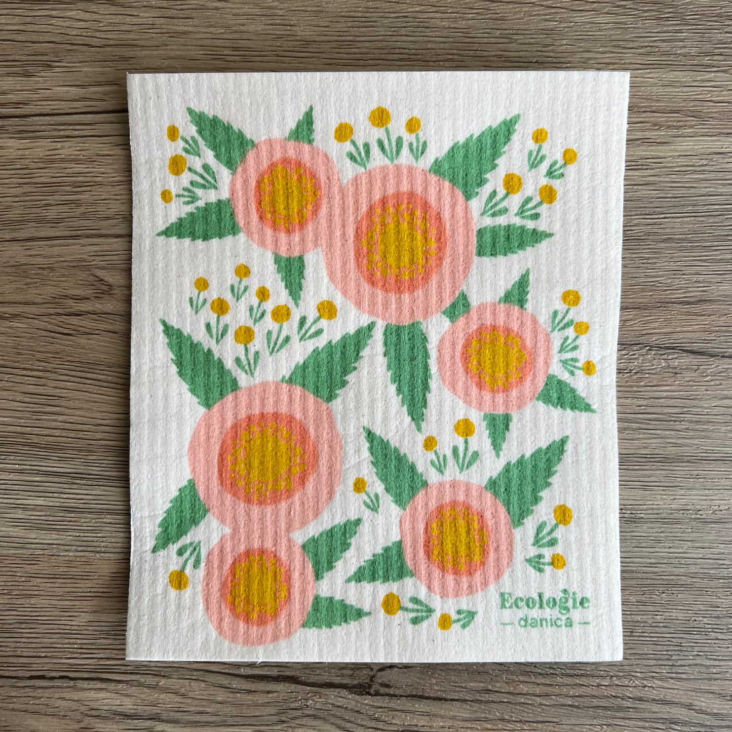 Rosa Swedish Dishcloth