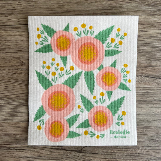 Rosa Swedish Dishcloth