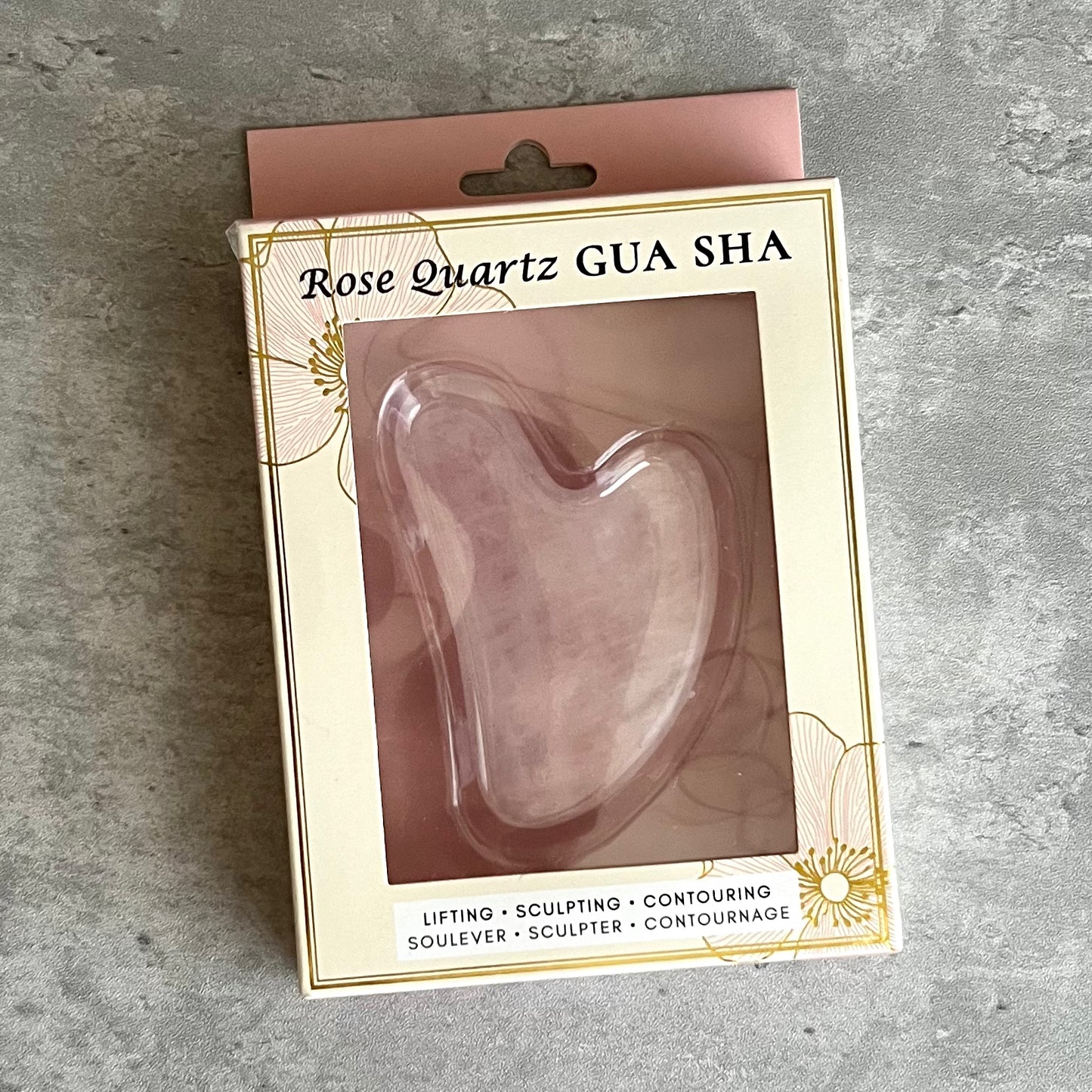 Rose Quartz Guasha