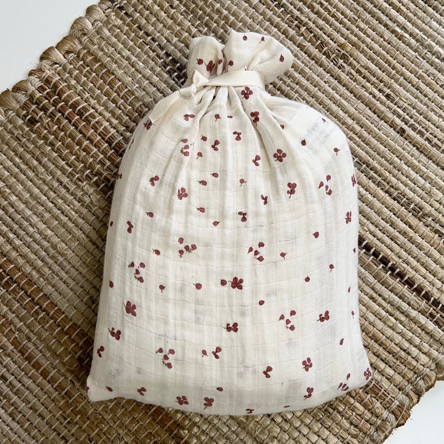 Cotton Swaddle Cherries