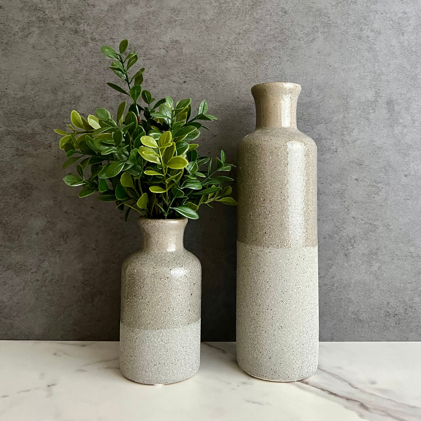 Taupe Bud Vase