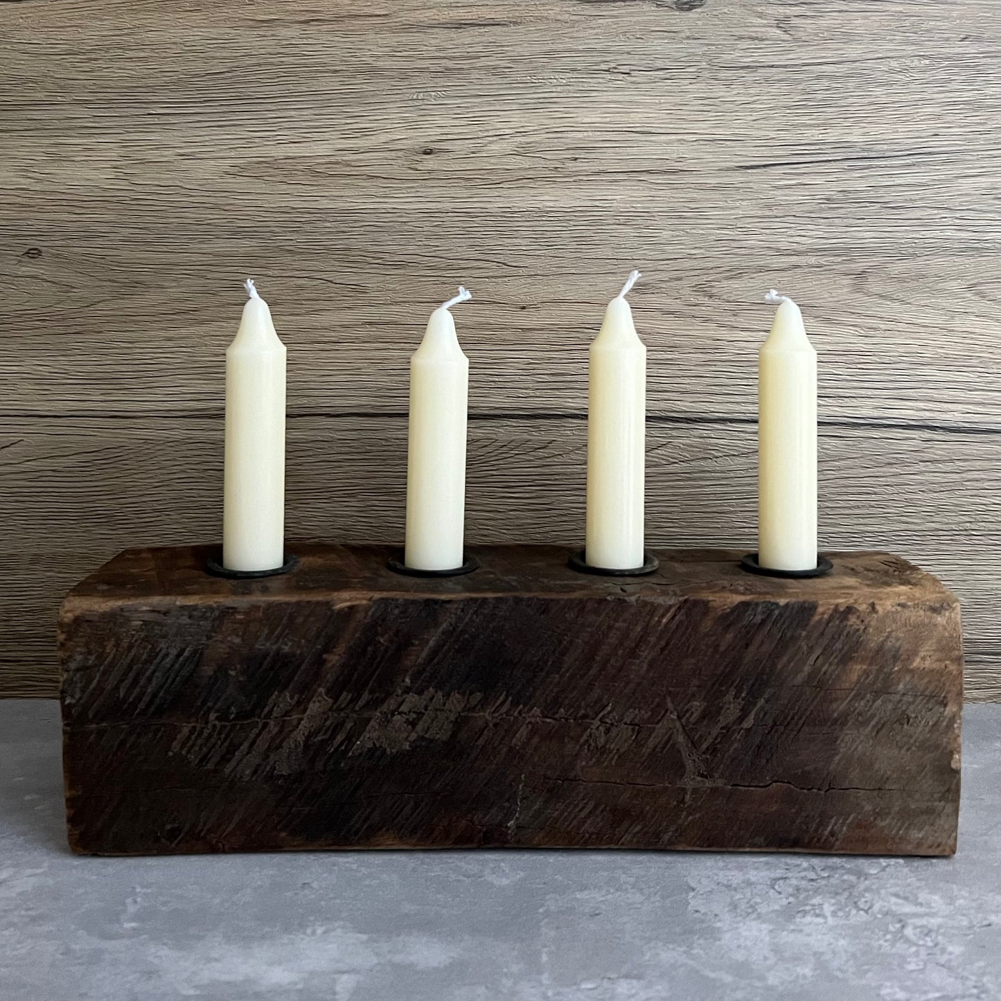 Primitive Candle Holder